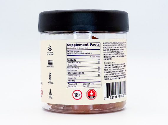 50mg Full Spectrum CBD Gummy (25 Count)