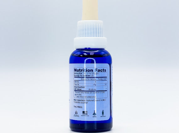 MindRight Broad Spectrum CBD Oil 2,500mg *THC Free*