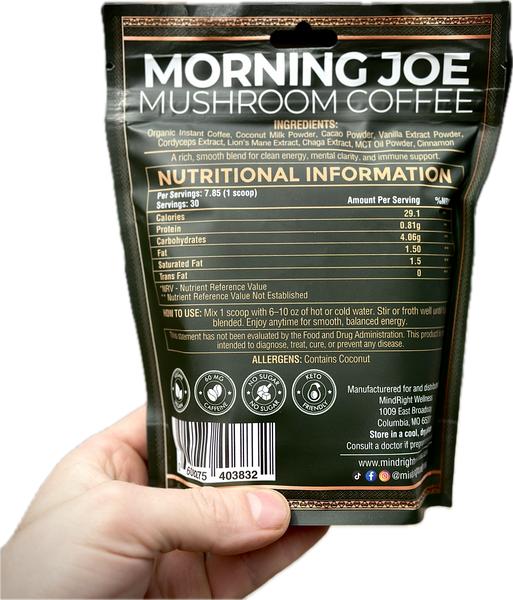 Morning Joe Mushroom Coffee Latte Mix