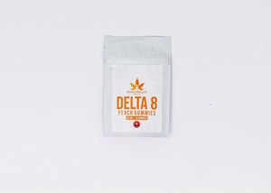 55mg Delta 8 thc Peach Gummies