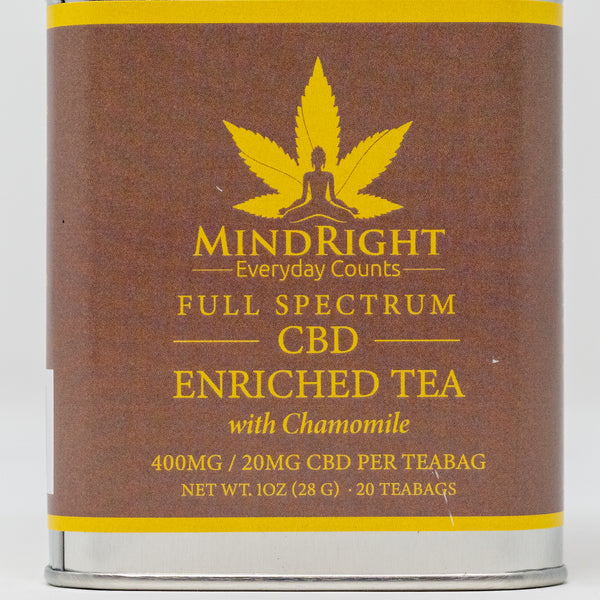 MindRight CBD & Chamomile Tea