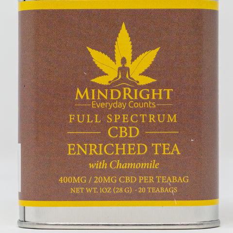 MindRight CBD & Chamomile Tea