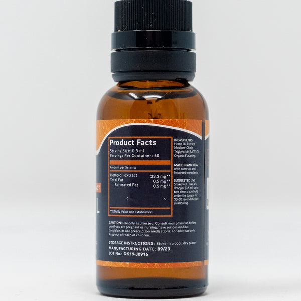 MindRight Full Spectrum CBD Oil 2000mg