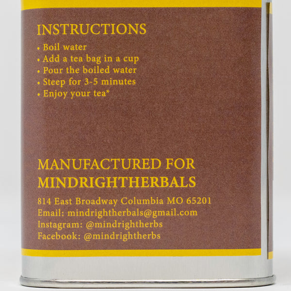 MindRight CBD & Chamomile Tea